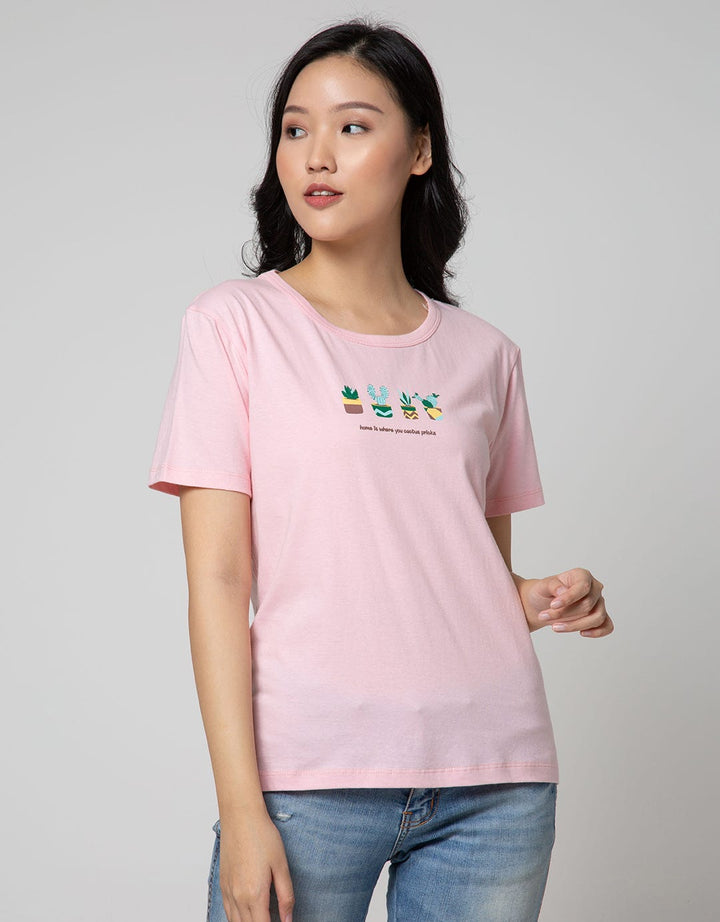 Nevada Short Sleeve T-Shirt Cartoon Non Raglan Cute