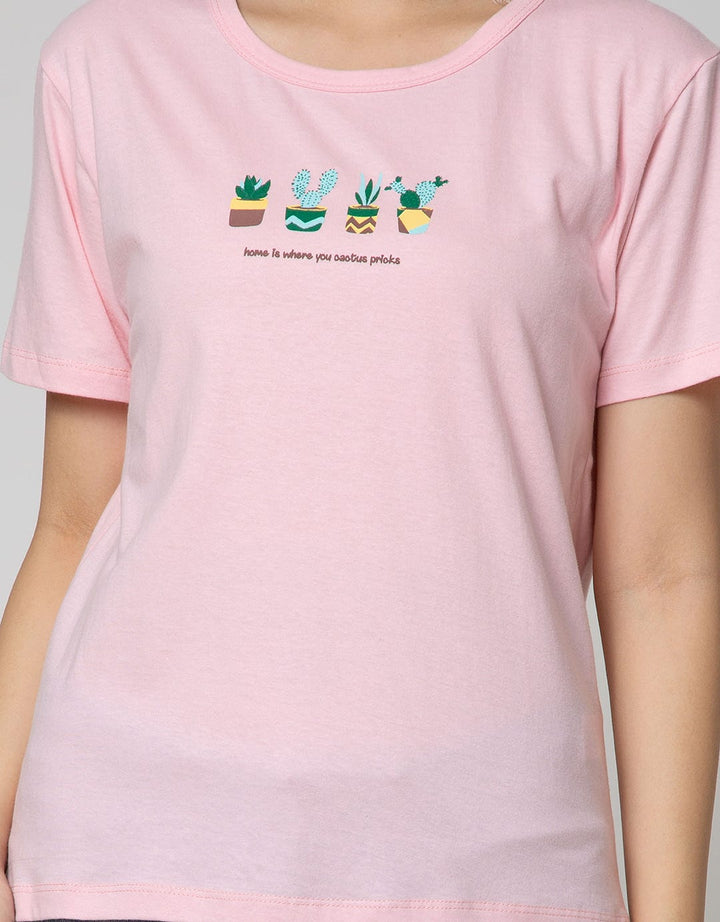 Nevada Short Sleeve T-Shirt Cartoon Non Raglan Cute