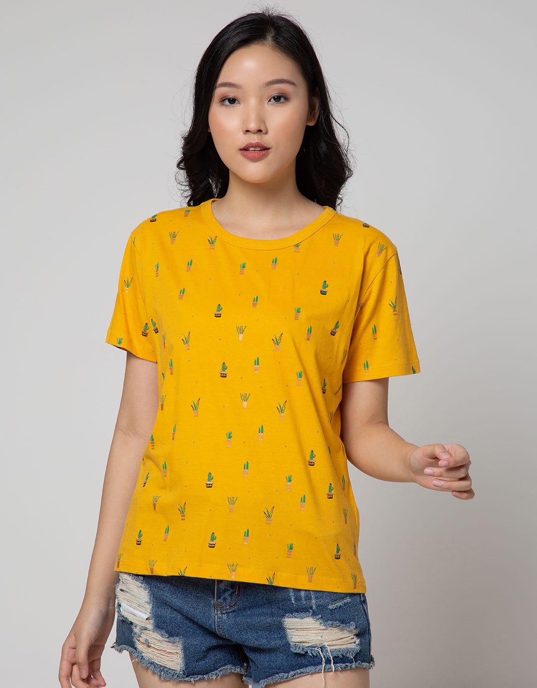 Nevada Short Sleeve T-Shirt Cartoon Non Raglan Cute