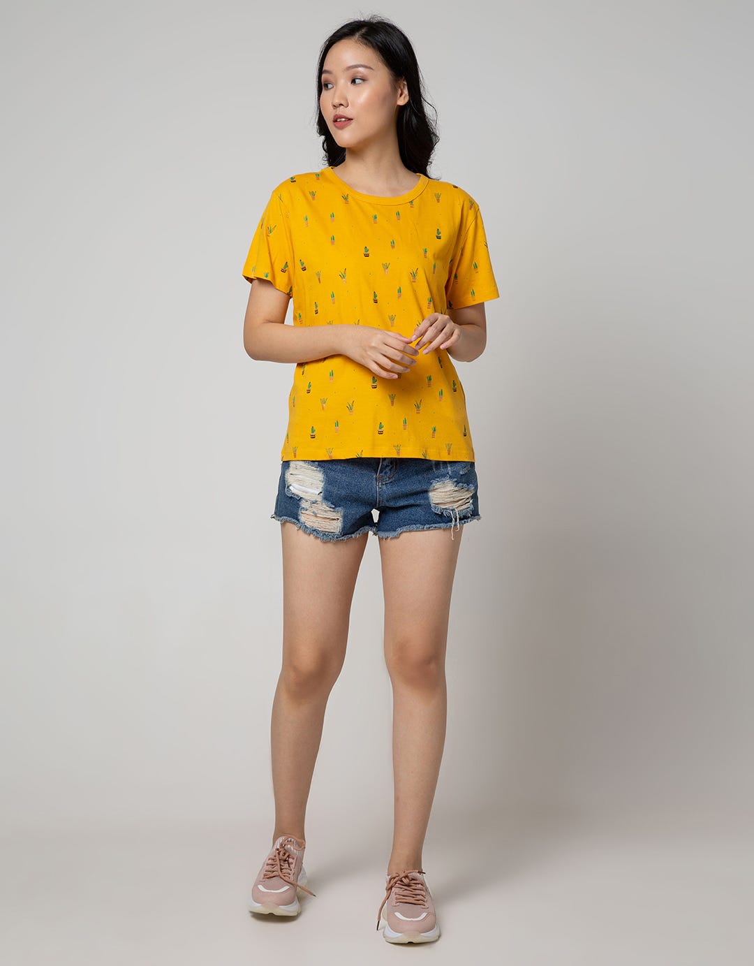 Nevada Short Sleeve T-Shirt Cartoon Non Raglan Cute
