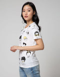 Nevada Short Sleeve T-Shirt Cartoon Non Raglan Cute