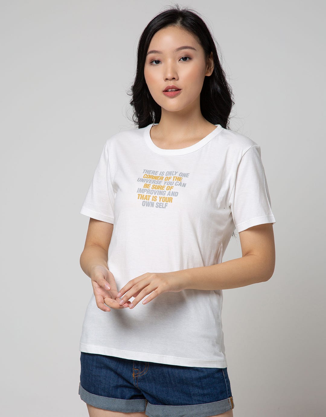 Nevada Short Sleeve T-Shirt Wording Non Raglan Basic