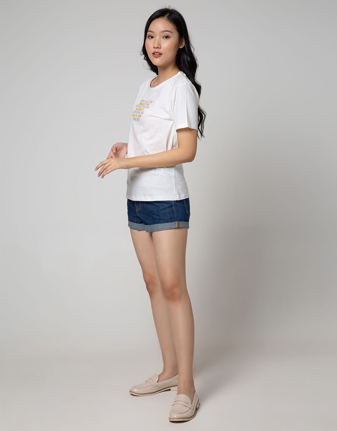 Nevada Short Sleeve T-Shirt Wording Non Raglan Basic