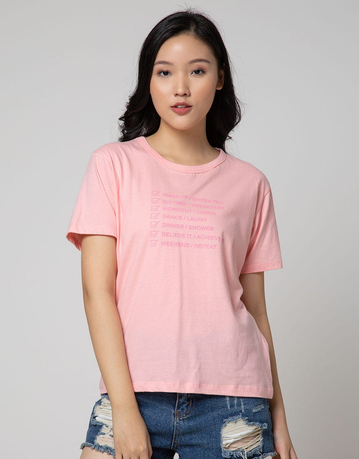 Nevada Short Sleeve T-Shirt Wording Non Raglan Basic