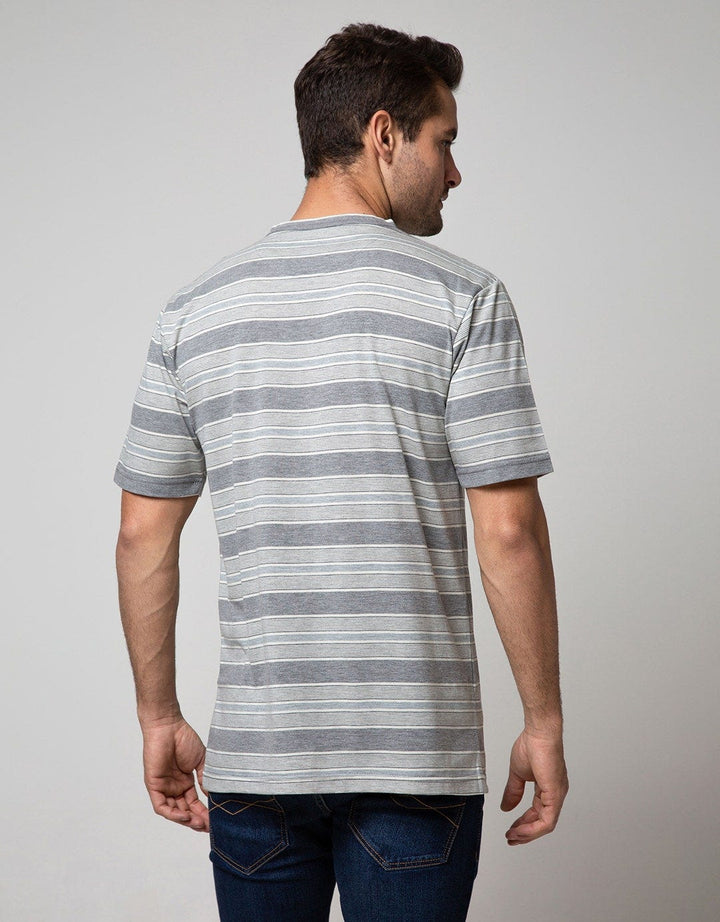 Cole Short Sleeve T-Shirt Stripe Fashion Medium