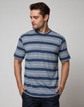 Cole Short Sleeve T-Shirt Stripe Fashion Medium