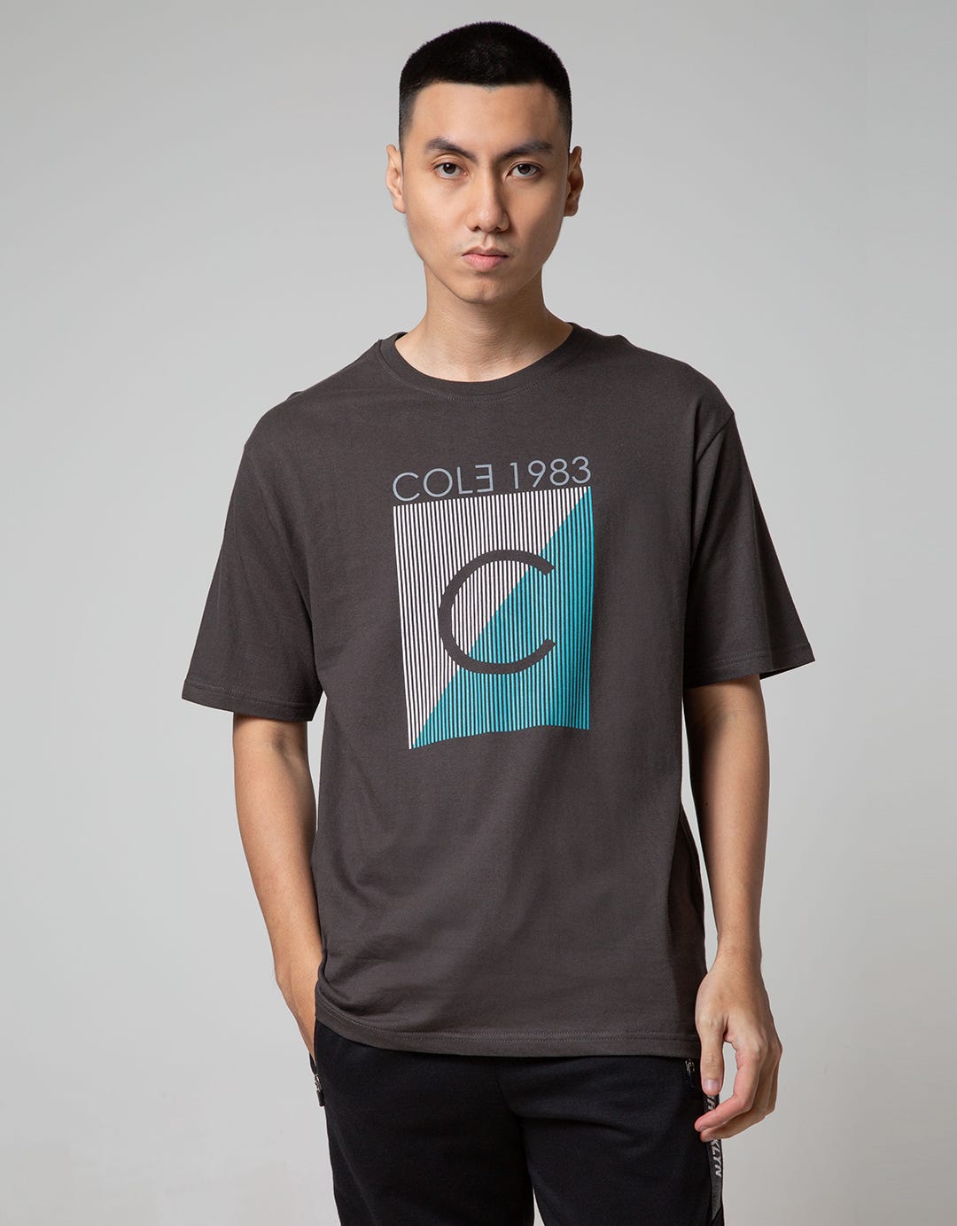 Cole Short Sleeve T-Shirt Regular Print Big C