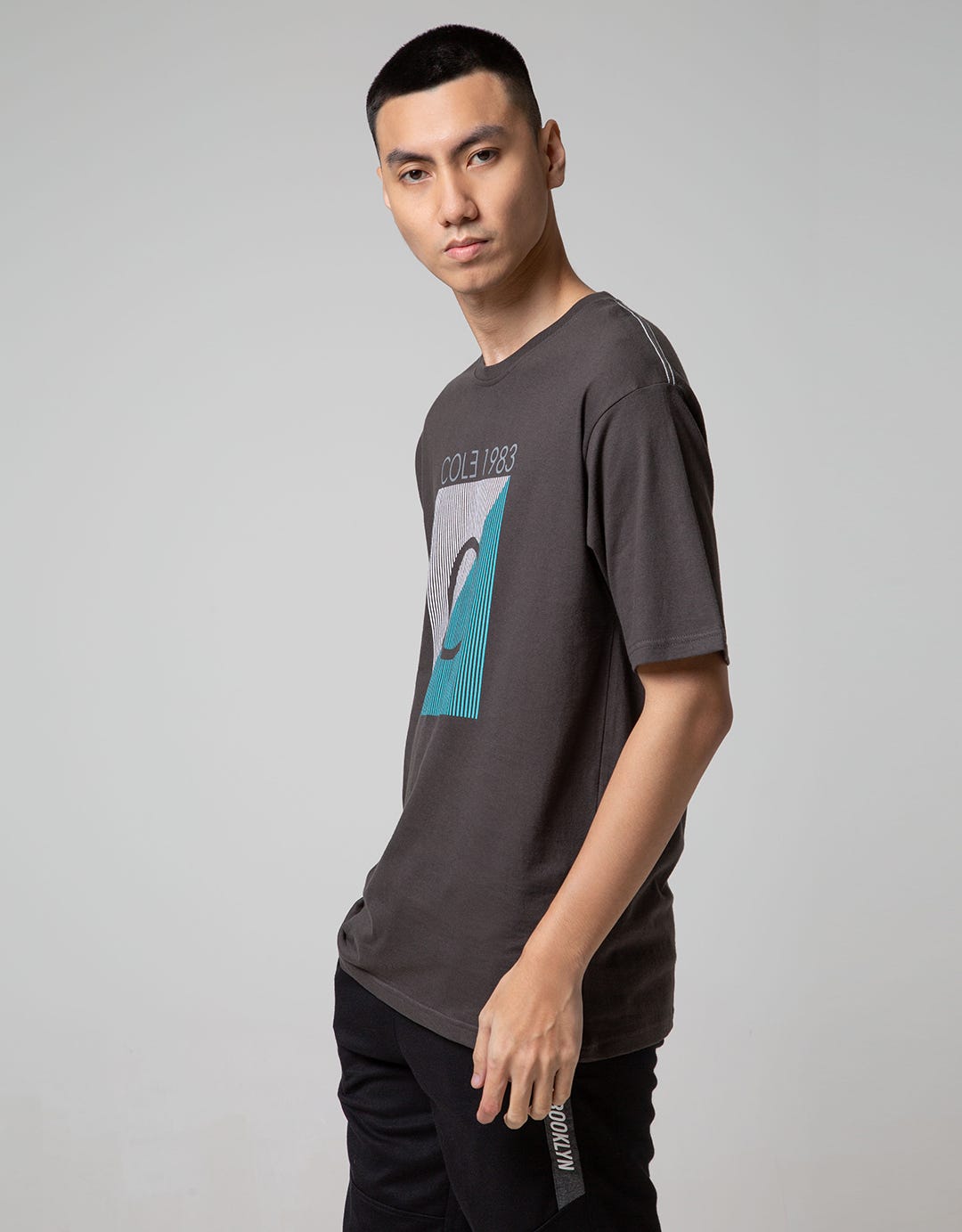 Cole Short Sleeve T-Shirt Regular Print Big C