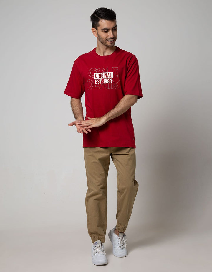 Cole Short Sleeve T-Shirt Print Stamp Original
