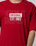 Cole Short Sleeve T-Shirt Print Stamp Original