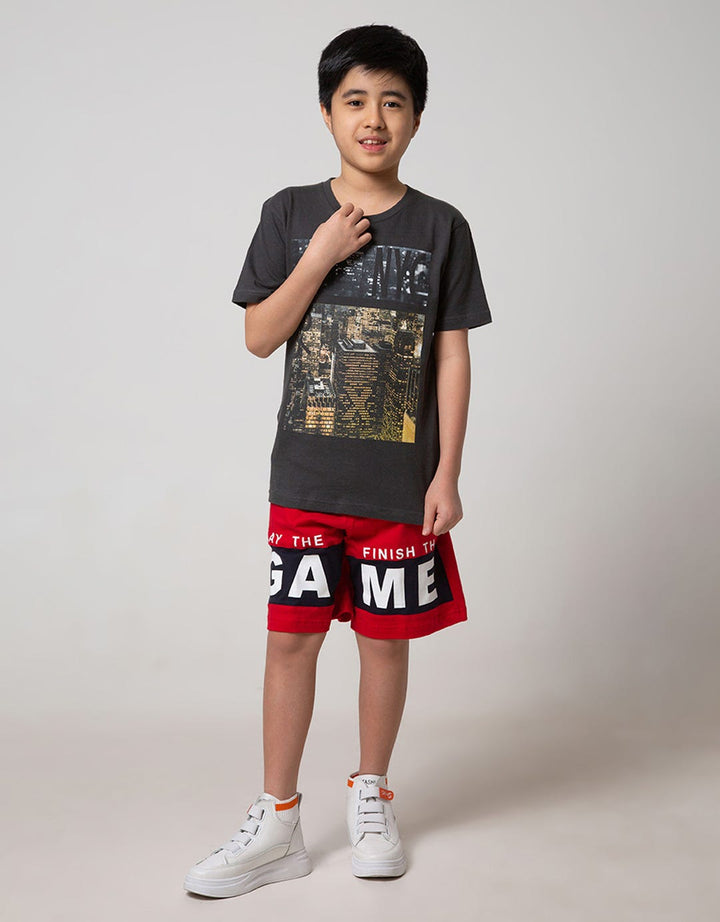 Aero Kids Shorts Pants Printnofloc Tade Regular Hard