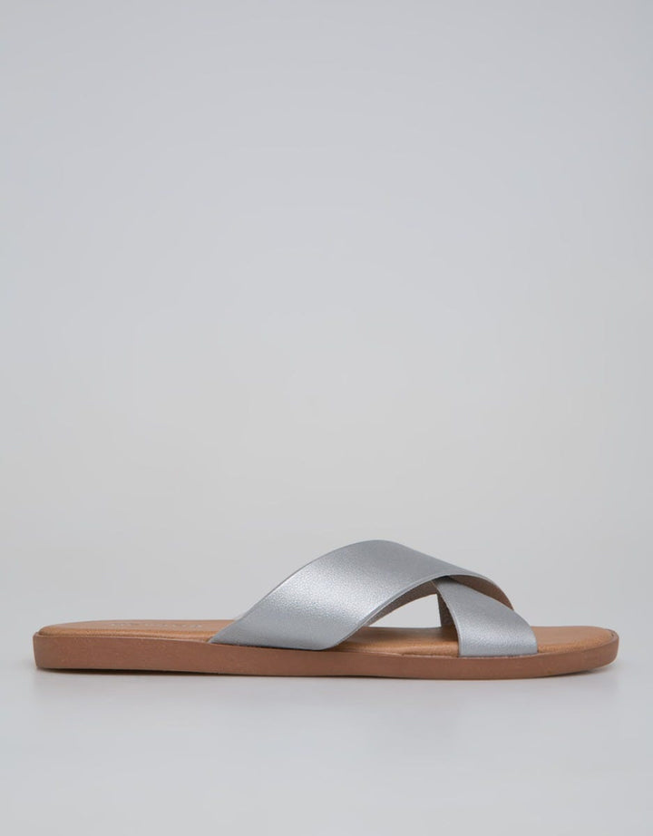 Nevada Slipper Sandals Cross Strap