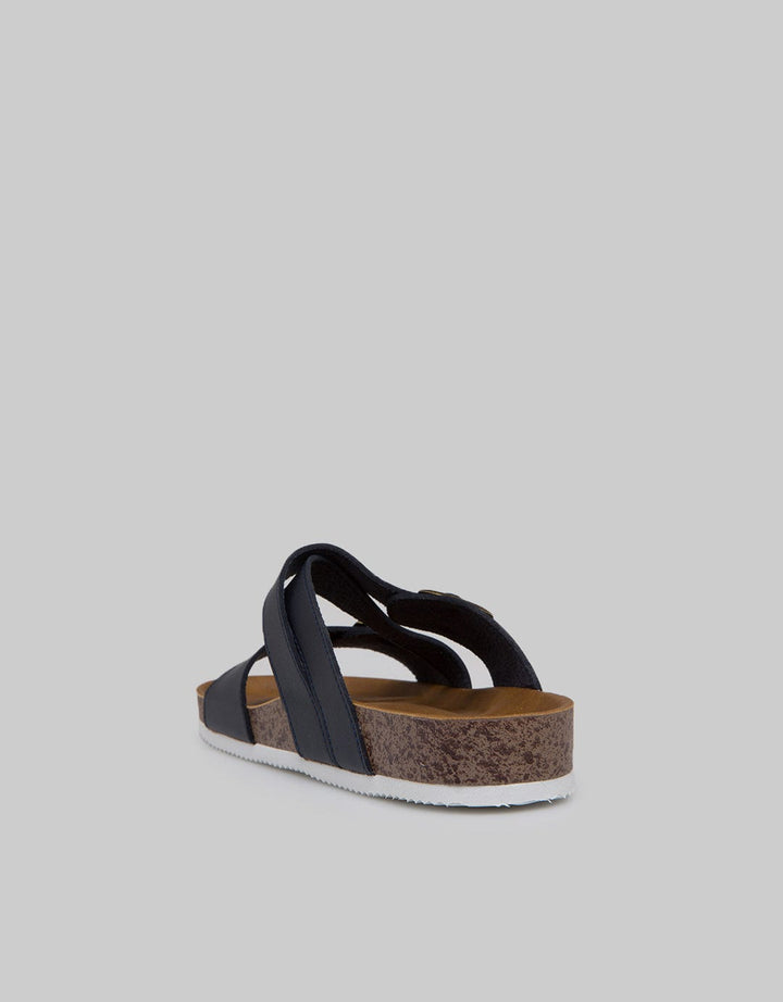 Nevada Slipper Sandals Cross Strap Buckle