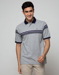 Cole Short Sleeve Polo Shirt Stripe