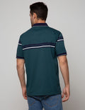 Cole Short Sleeve Polo Shirt Stripe