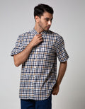 Cole Short Sleeve Shirt Flannel Checks