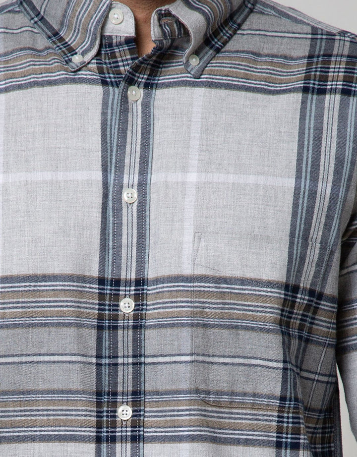Cole Long Sleeve Shirt Woven Big Check