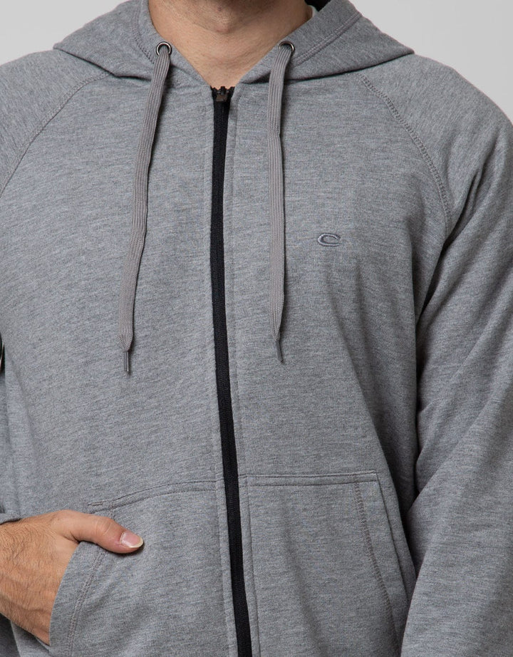 Cole Jacket Knit Hoodie Kangaroo Pocket Stitch