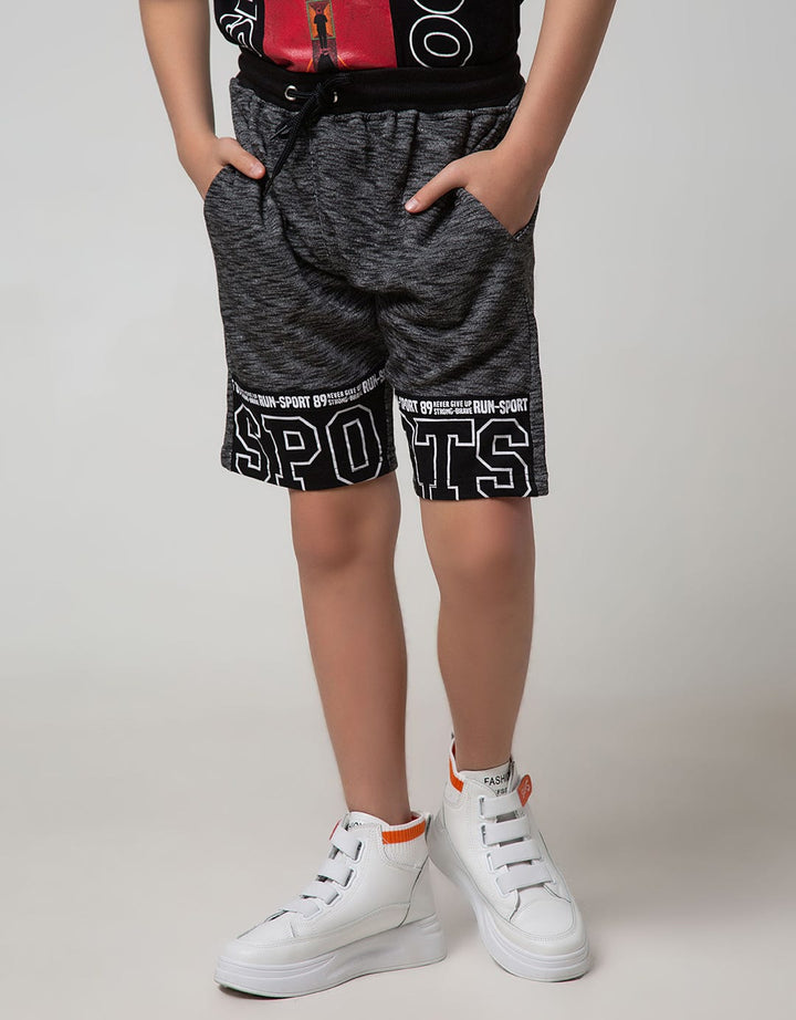 Aero Kids Shorts Pants Printnofloc Tade Regular Baby Tery Twotone Split Sport