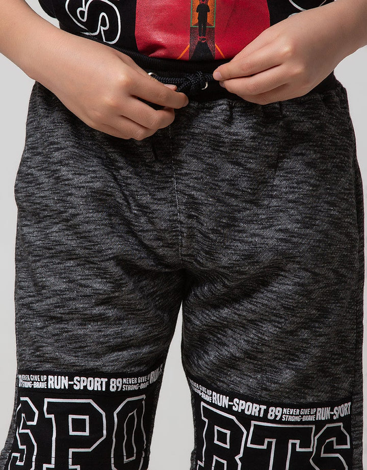 Aero Kids Shorts Pants Printnofloc Tade Regular Baby Tery Twotone Split Sport