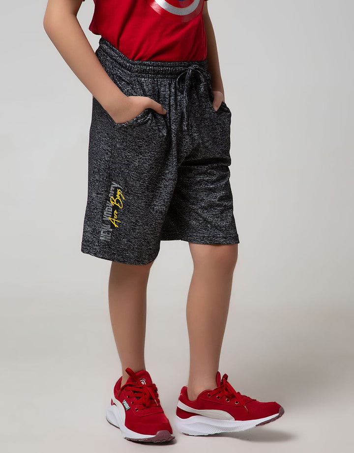 Aero Kids Short Pants Noprintnofloc Tade Regu Textured Covered Yarn