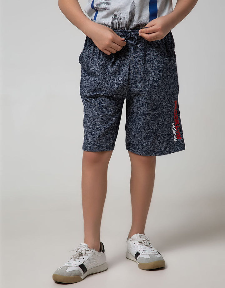 Aero Kids Short Pants Noprintnofloc Tade Regu Textured Covered Yarn