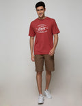 Cole Bermuda Pants Zig Zag Print