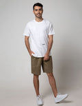 Cole Short Pants Woven Pull On Ice Wash