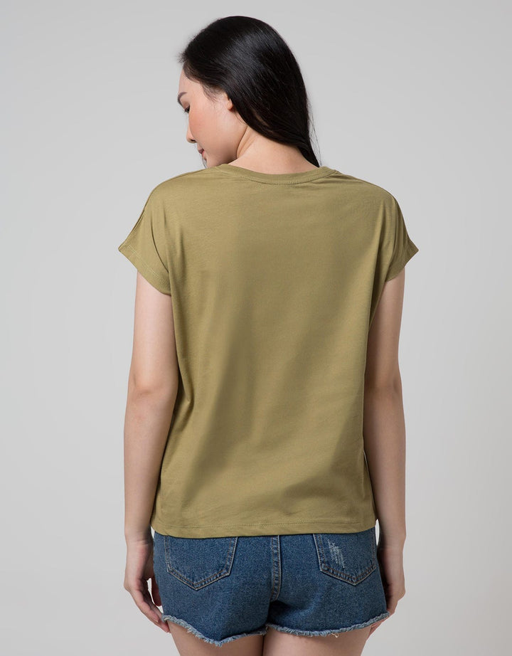 Nevada Short Sleeve T-Shirt Find Your Happy Place Cotton Usa
