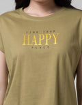Nevada Short Sleeve T-Shirt Find Your Happy Place Cotton Usa