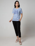 Nevada Short Sleeve T-Shirt Cartoon Non Raglan Cute