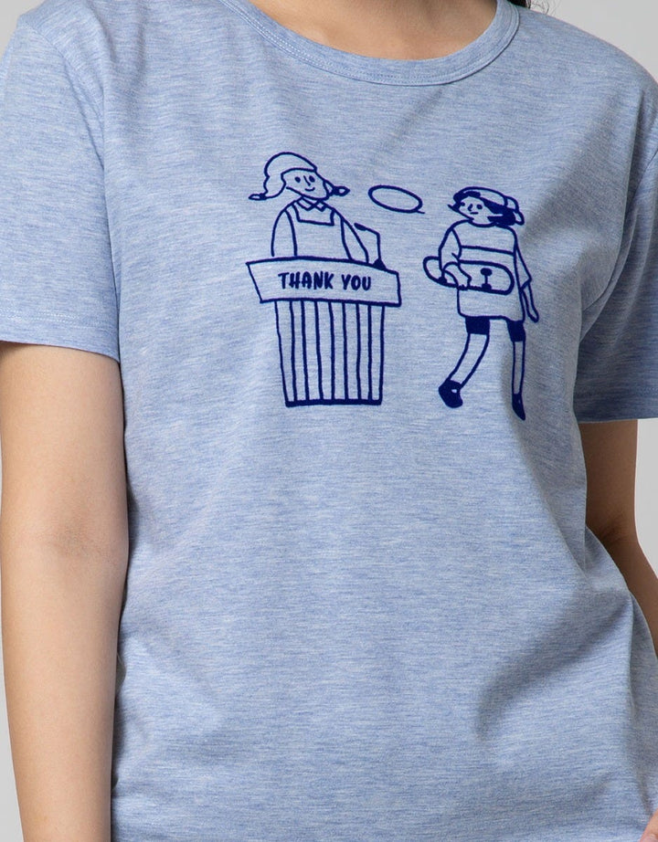 Nevada Short Sleeve T-Shirt Cartoon Non Raglan Cute