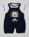 Pipiniko Short Jumpsuit Overall Lion Application