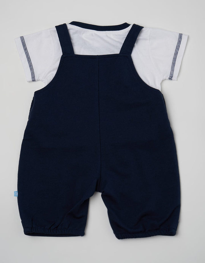 Pipiniko Short Jumpsuit Overall Lion Application