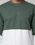 Details Sweatshirt Jumper R Neck Cut N Sewn