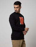Details Sweatshirt Jumper Long Sleeve Round Neck Print