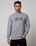 Details Sweatshirt Jumper Long Sleeve Round Neck Print Hidden City Splash