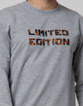 Details Sweatshirt Jumper Long Sleeve Round Neck Print Hidden City Splash