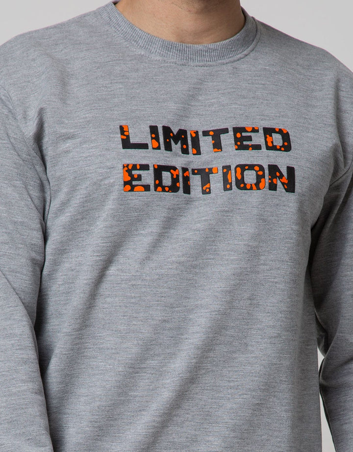 Details Sweatshirt Jumper Long Sleeve Round Neck Print Hidden City Splash