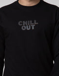 Details Sweatshirt Jumper Long Sleeve Round Neck Print Monte