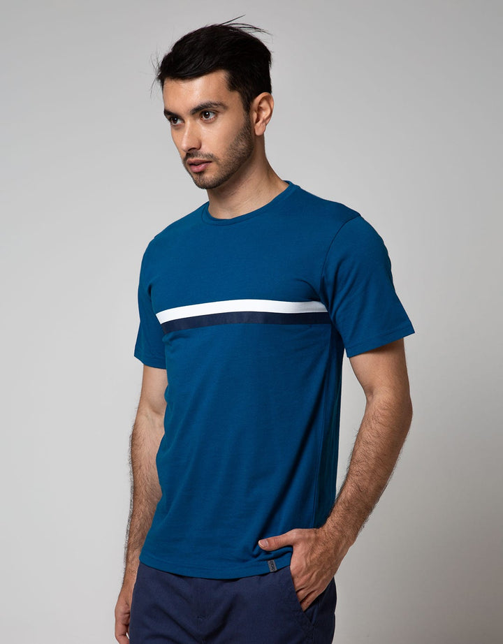 Details Short Sleeve T-Shirt Roung Neck Print