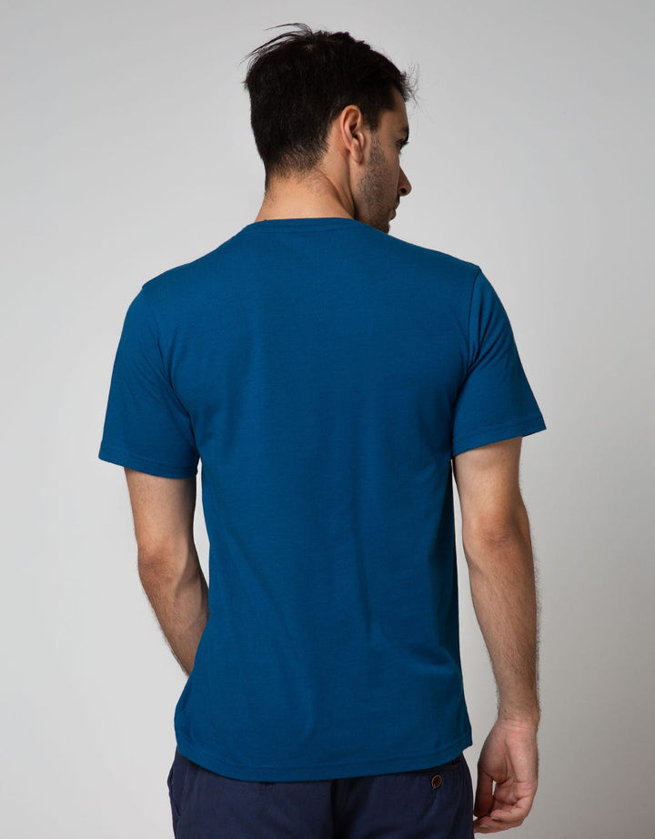 Details Short Sleeve T-Shirt Roung Neck Print
