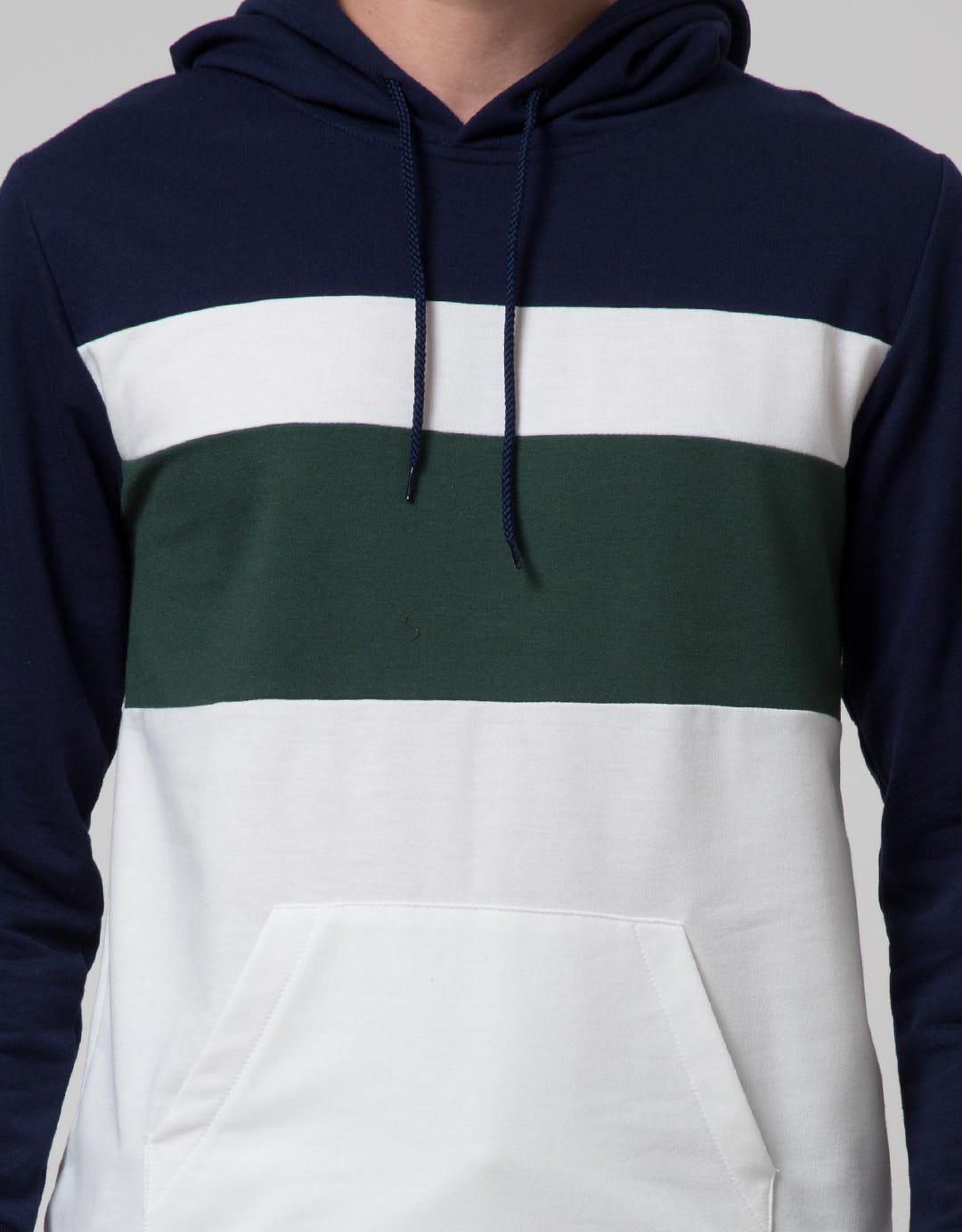 Details Cut N Sewn Hoodie Sweatshirt