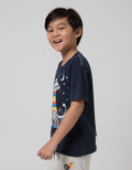 Little M Short Sleeve T-Shirt Best Buy Dino Ufo