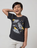 Little M Short Sleeve T-Shirt Best Buy Dino Astro Stars
