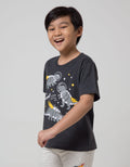 Little M Short Sleeve T-Shirt Best Buy Dino Astro Stars