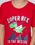 Little M Short Sleeve T-Shirt Basic Best Buy Dino Super Rex