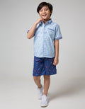 Little M Short Sleeve Shirt Fullprint Jangkar