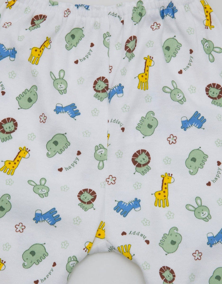 Pipiniko Long Pants Rib Happy Animal