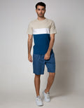 Details Short Sleeve T-Shirt Round Neck Cut & Sewn